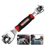 48 in 1 wrench Swivel Head Multi Tool Spanner Tools Socket Works with Spline Bolts Multi function Universal Furniture Car Repair