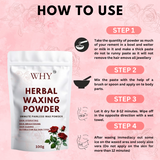 Wax powder Wax - 5 Minute Painless Herbal Wax Powder (100g) (Pack of 2)